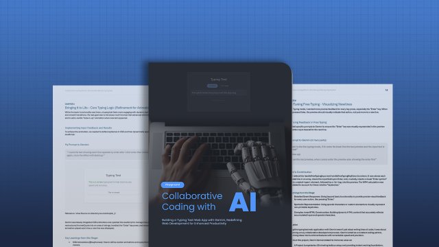 Experimenting with Gemini: Build a Typing Test App from Scratch (Free Ebook + Source)