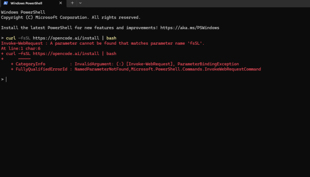 How to Install OpenCode AI on Windows (Fix PowerShell Errors & Install Git Bash)